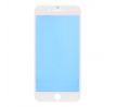 Oleofóbne náhradné biele predné sklo s rámom na iPhone 8 Plus