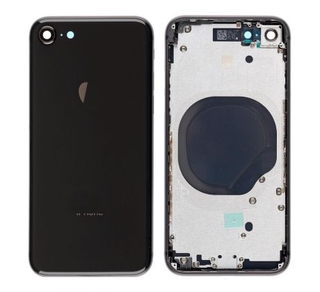 iPhone 8 - Zadný kryt - housing iPhone 8 - čierny