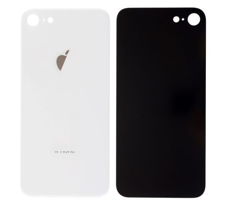 iPhone 8 - Zadné sklo housingu iPhone 8 - biele