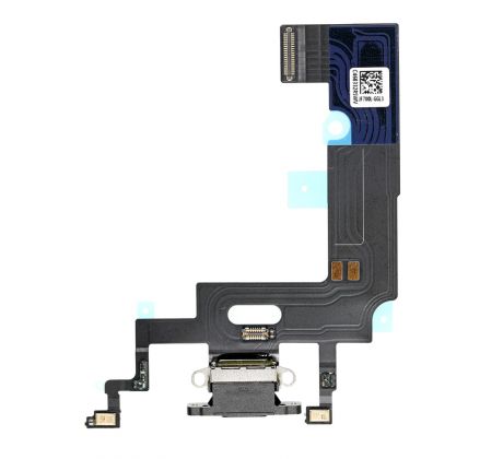 iPhone XR - dock nabíjací spodný flex konektor - čierny