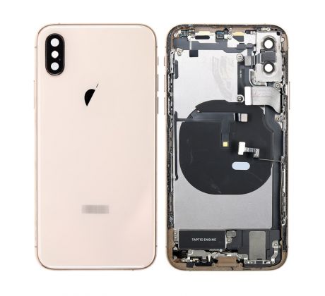 Apple iPhone XS - Zadný Housing - zlatý s predinštalovanými dielmi