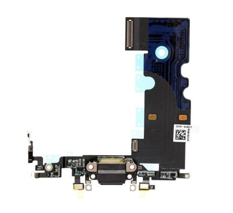 iPhone SE 2020/SE 2022 - Dokovací nabíjací flex s mikrofónom - čierny 