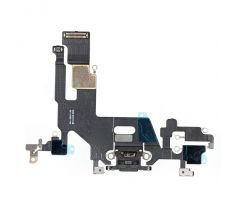 iPhone 11 - dock nabíjací spodný flex konektor (black)