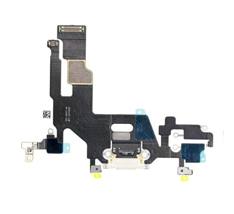iPhone 11 - dock nabíjací spodný flex konektor (white)