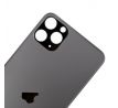 Apple iPhone 11 Pro Max - Sklo zadného housingu so zväčšeným otvorom na kameru BIG HOLE (Space Gray) 