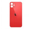 Apple iPhone 12 - Sklo zadného housingu so zväčšeným otvorom na kameru BIG HOLE - červené 