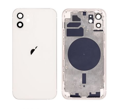 Apple iPhone 12 - Zadný housing (biely)