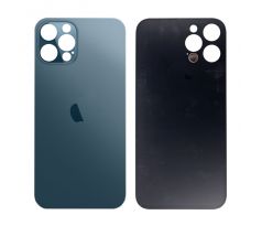 Apple iPhone 12 Pro Max - Sklo zadného housingu so zväčšeným otvorom na kameru BIG HOLE - modré