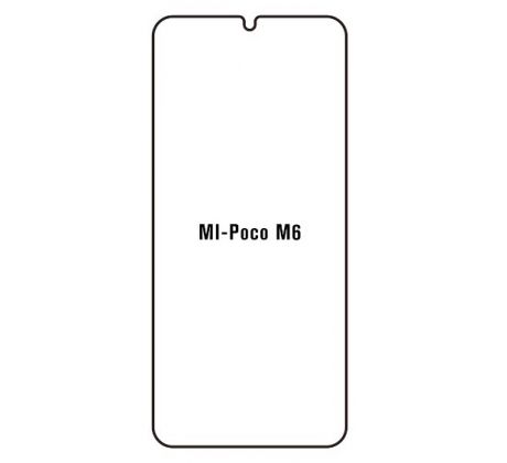 Hydrogel - matná ochranná fólia - Xiaomi Poco M6 