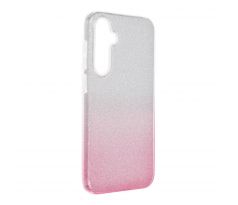 SHINING Case  Samsung Galaxy S23 FE priesvitný/ružový