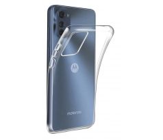 Transparentný silikónový kryt s hrúbkou 0,5mm  - Motorola Moto E32S  priesvitný