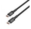 KÁBEL TECH-PROTECT ULTRABOOST EVO TYPE-C CABLE PD100W/5A  100CM BLACK