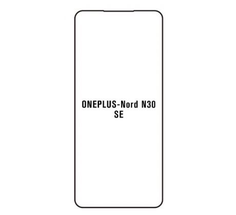 Hydrogel - ochranná fólia - OnePlus Nord N30 SE 5G