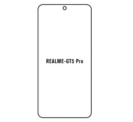 Hydrogel - matná ochranná fólia - Realme GT5 Pro
