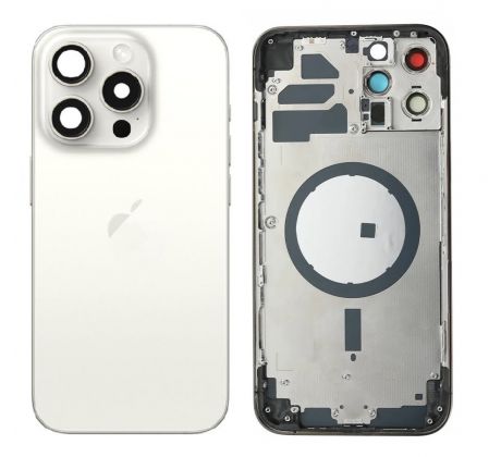 Apple iPhone 14 Pro - Zadný housing (Silver)