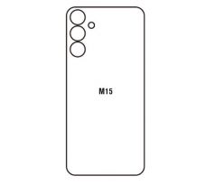 Hydrogel - matná zadná ochranná fólia - Samsung Galaxy M15