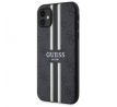 Original   GUESS GUHMN61P4RPSK  iPhone 11 (Compatible with Magsafe 4G Printed Stripes / cierny)