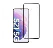 Ochranné tvrdené sklo  - Samsung Galaxy S21+ Full Face (full glue/small size) - cierny 