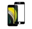 Ochranné tvrdené sklo -  iPhone 7/8/SE 2020 5D Full Cover cierny
