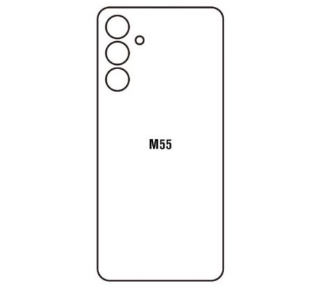 Hydrogel - matná zadná ochranná fólia - Samsung Galaxy M55