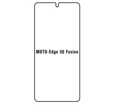 Hydrogel - ochranná fólia - Motorola Edge 50 Fusion (case friendly) 