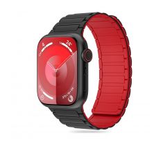 REMIENOK TECH-PROTECT ICONBAND MAGNETIC APPLE WATCH 4 / 5 / 6 / 7 / 8 / 9 / SE / ULTRA 1 / 2 (42 / 44 / 45 / 49 mm) BLACK/RED
