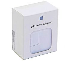Apple cestovná USB nabíjačka MD836ZM/A (A1401) - 12W (EU Blister - Apple package box)