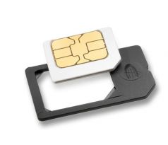 Redukcia z Micro SIM na štandardnú SIM kartu﻿
