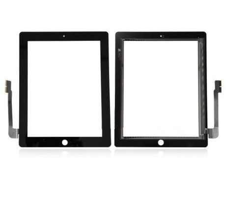 Apple iPad 3/iPad 4 - dotyková plocha, sklo (digitizér) originál - čierna 