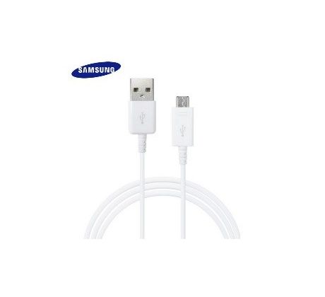 EP-DG925UWE Samsung microUSB dátový kábel White (Bulk)